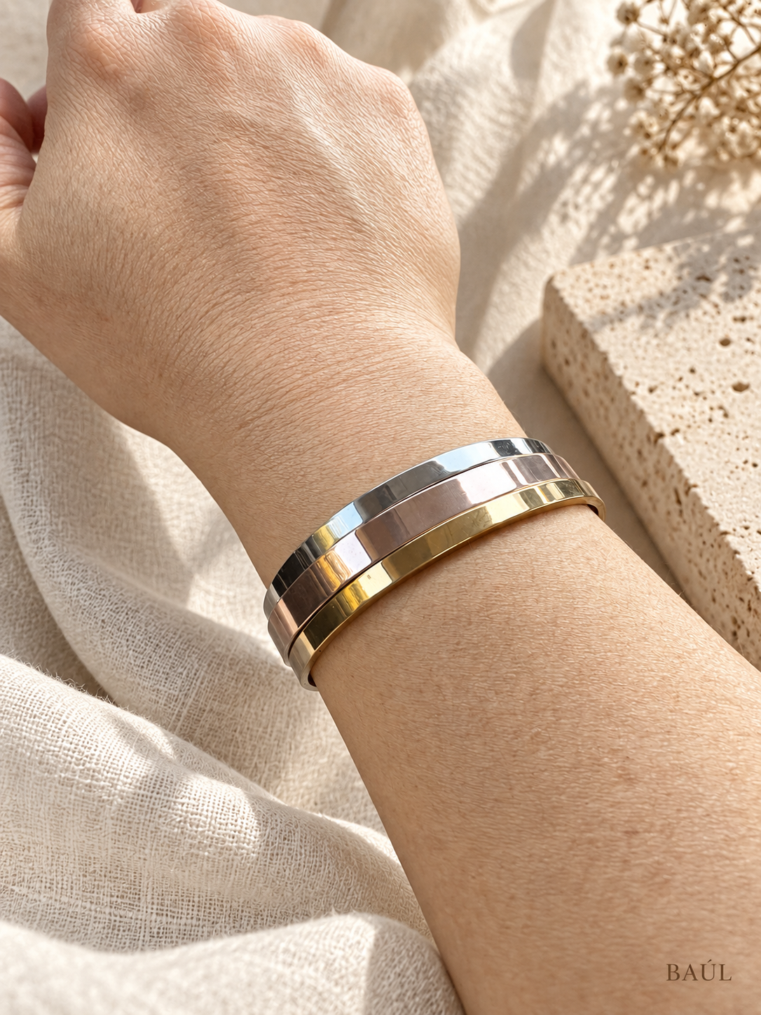 BAUL Trio Bangle Set