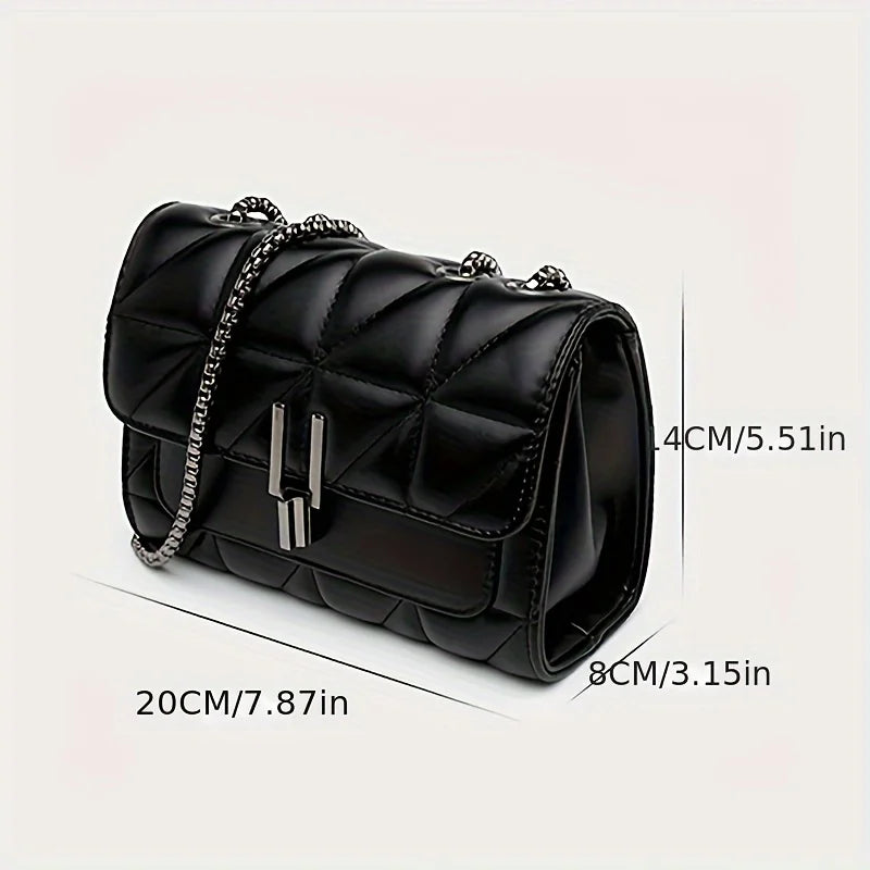 BAÚL Noir Quilted Bag